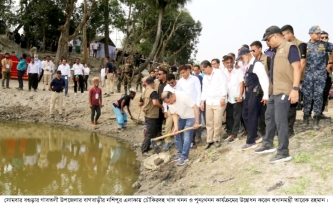 চৌকিরদহ খাল খননের উদ্বোধন করলেন প্রধানমন্ত্রী তারেক রহমান